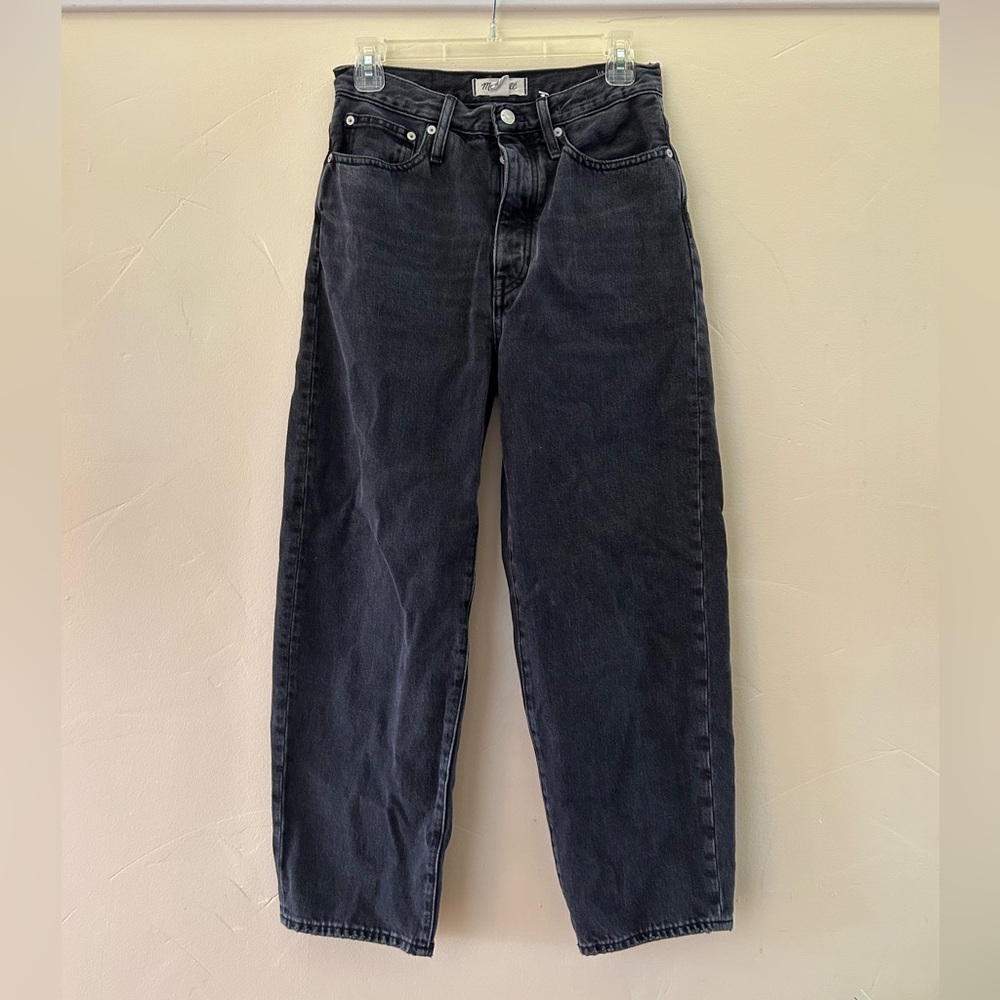 Madewell Baggy Jeans size 25 Black